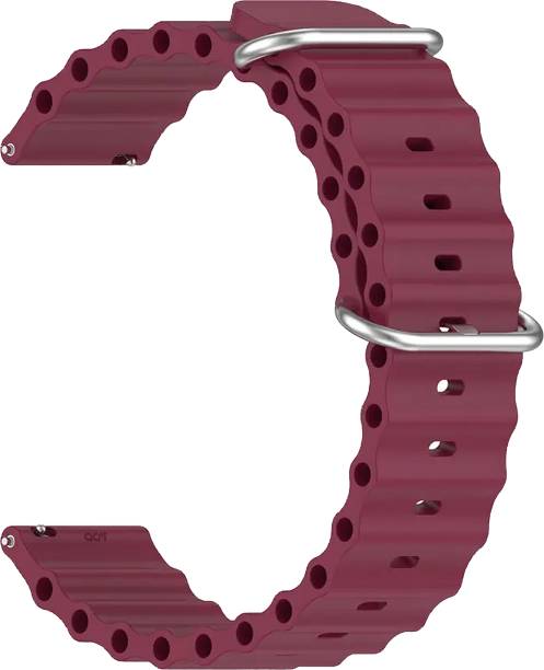 ACM Watch Strap Silicone Smart for Flix Beetel Sprint S20 Smartwatch Belt Purple Smart Watch Strap