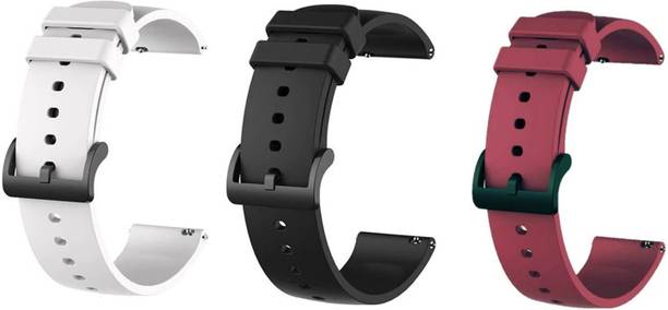 Priavy Smart watch band strap belt 22mm for ladies/Mens smartwatch band Silicon( White, Black, Red) Smart Watch Strap