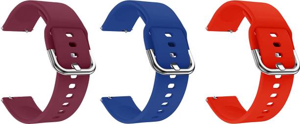 ACM Pack of 3 Watch Strap Hook for Honor Magic Watch 2 2021 (Purple/Blue/Red) Smart Watch Strap