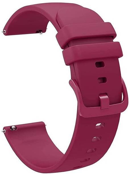 casual need 22mm Silicone Watch Band Strap with Colour Buckle Compatible with Amazfit Pop 3S Smart Watch with 1.96" AMOLED Display, 22 mm SmartWatch Strap Smart Watch Strap