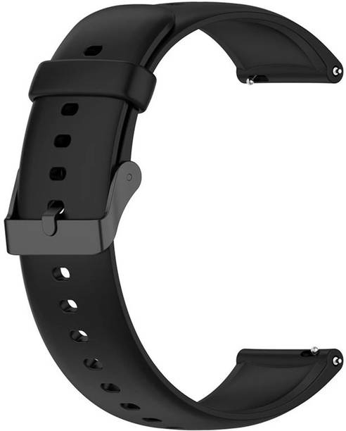 MOBISINGH MSH20CS271BK 20MM Classy Silicon Watch Strap- CHECK MODEL LIST/DESCRIPTION/IMAGES Smart Watch Strap