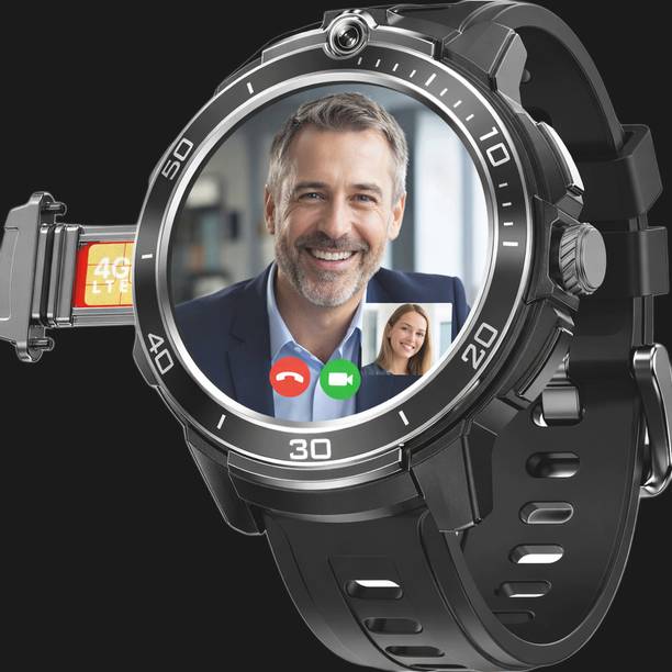 Safal Kisan 5G 4G LTE SIM Smart Watch WhatsApp YouTube Facebook UPI Payments Support Smartwatch