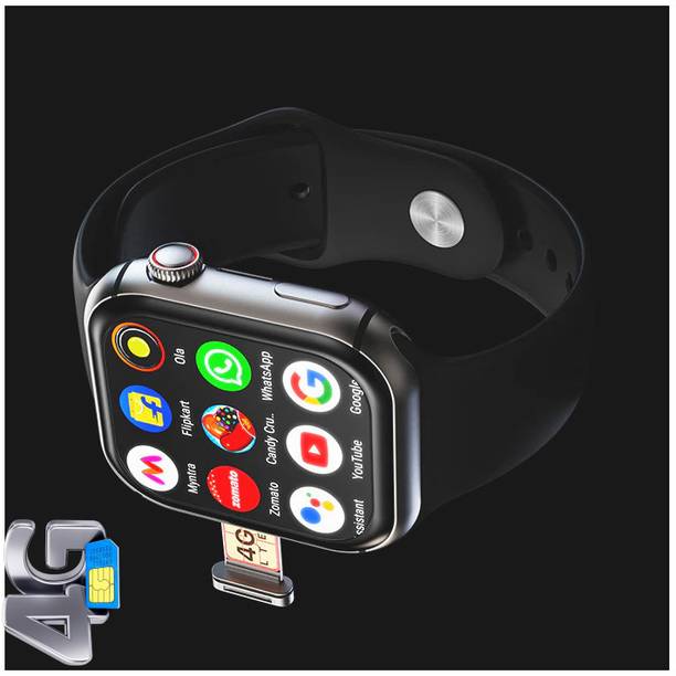 Hayyo Android 5G/4G Smart Watch Support GPS/Facebook/Wi-Fi/Bluetooth/YouTube/WhatsApp Smartwatch