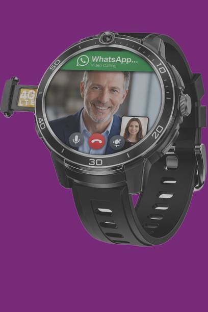 COMPUTER WIZARDS 5G Android Smart Watch Fitness Track GPS/Bluetooth/WhatsApp [G2Y-ST] Smartwatch