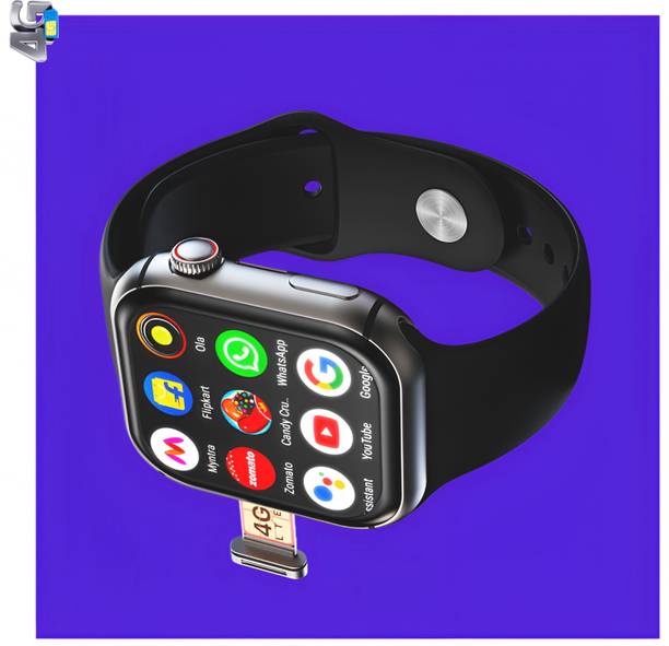 Hayyo Android 4G LTE Smart Watch Support Facebook/Wi-Fi/GPS/WhatsApp/YouTube/Bluetooth Smartwatch