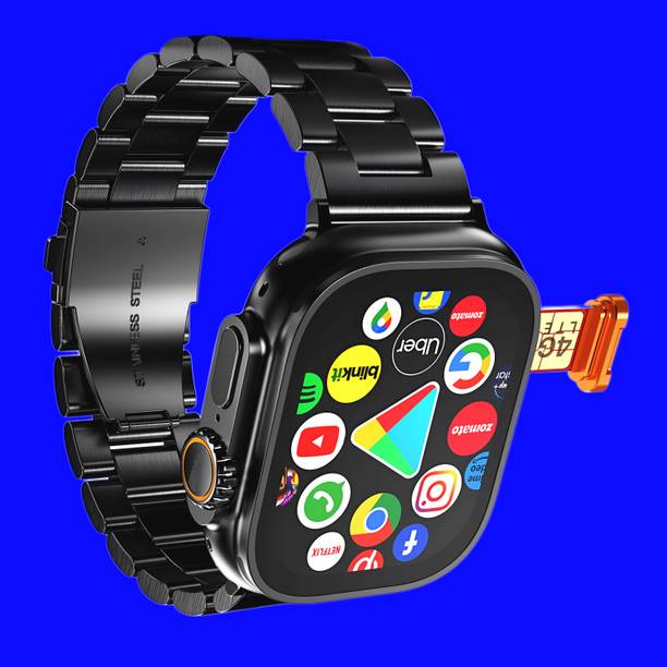 SAIRAM COMPUTER Android 4G Smart Watch Support Bluetooth/YouTube/Wi-Fi/Facebook/GPS/WhatsApp Smartwatch