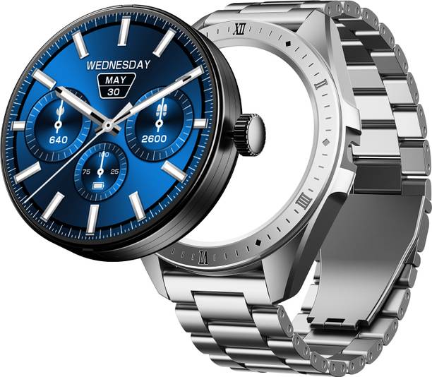 boAt Enigma Switch w/ Switchable Case, 1.39″ HD Display, BT Calling & Premium Design Smartwatch