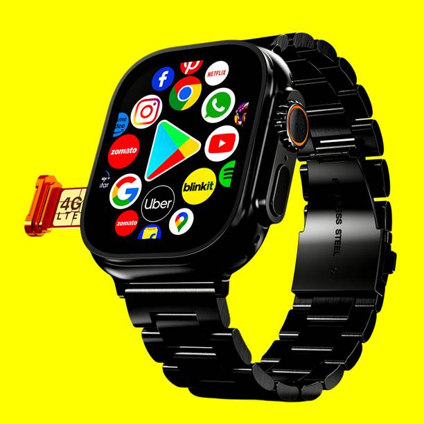 SAIRAM COMPUTER 4G Android Smart Watch Support YouTube/WhatsApp/GPS/Facebook/Wi-Fi/Bluetooth Smartwatch