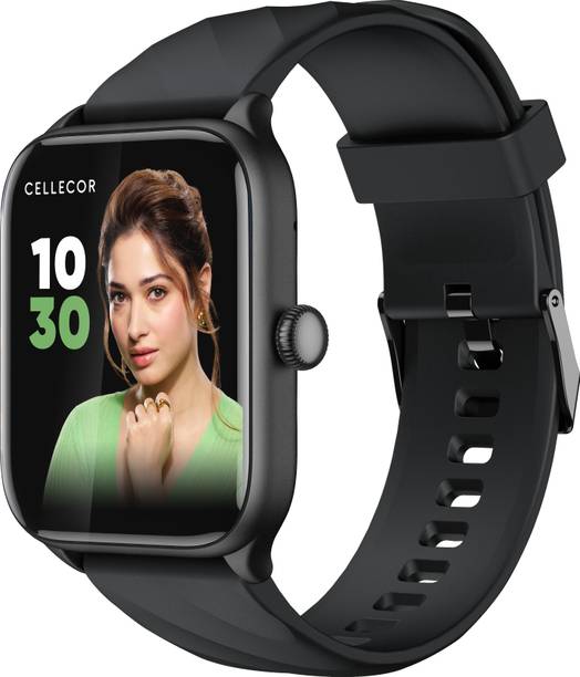 Cellecor STEW 1.83" BT Calling, 500 NITS, AI Voice Assistant,SPo2