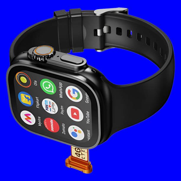 Hayyo Android 5G/4G Smart Watch Support GPS/Facebook/Wi-Fi/Bluetooth/YouTube/WhatsApp Smartwatch