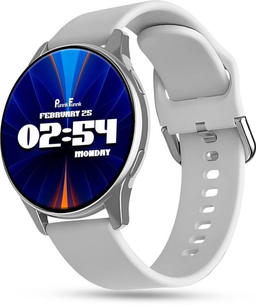 PunnkFunnk Active 2 " 1.49 Amoled Display, BT Calling, Music, Fitness, Game, Notification Smartwatch