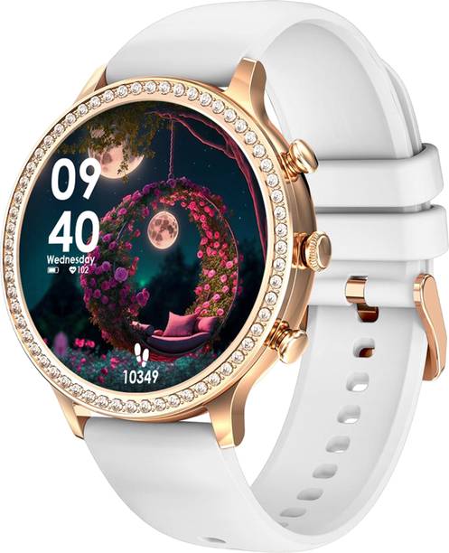 WTG PF9 Series 1.39" AMOLED Display Music & Fitness BT Calling Luxury Design girls Smartwatch