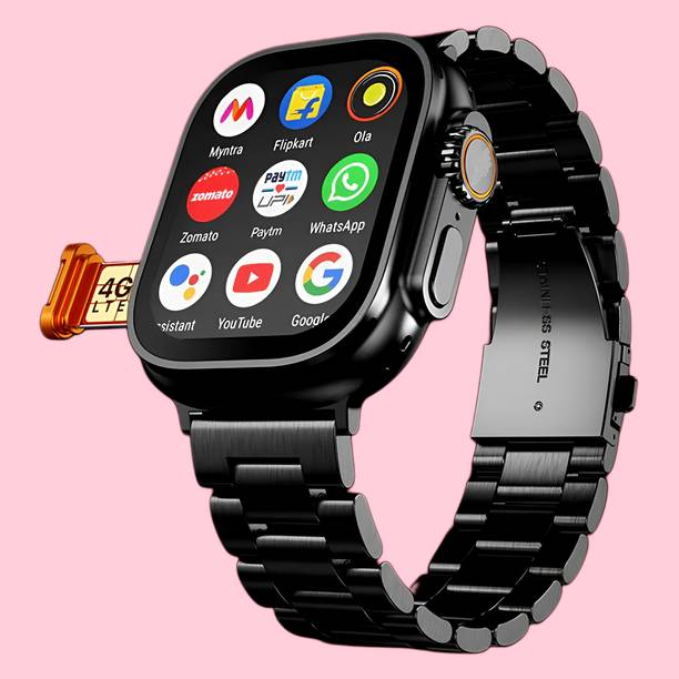 Hayyo Android 4G Smart Watch Support Facebook/Wi-Fi/Bluetooth/YouTube/WhatsApp/GPS Smartwatch