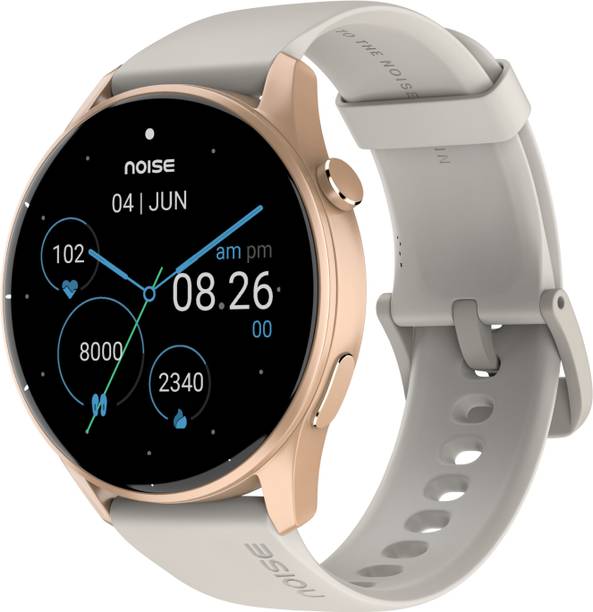 Noise Crew 1.38 Round Display with Bluetooth Calling, Metallic finish, IP68 Rating Smartwatch