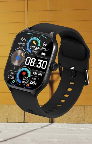 SPARKPLUG Digital HG09 Smart multiple sports modes black wrist watch pack of 01 Smartwatch