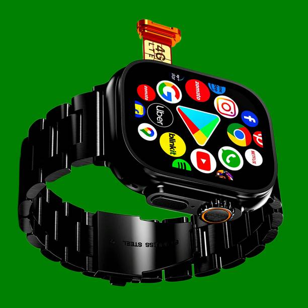 SAIRAM COMPUTER 4G LTE Android Smart Watch Support WhatsApp/GPS/Facebook/Wi-Fi/Bluetooth/YouTube Smartwatch