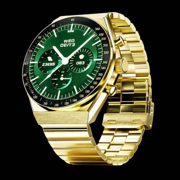OLDY GOLDY COMPUTERS Luxury AMOLED Smartwatch Bluetooth Calling Health Tracking IP68 Smartwatch