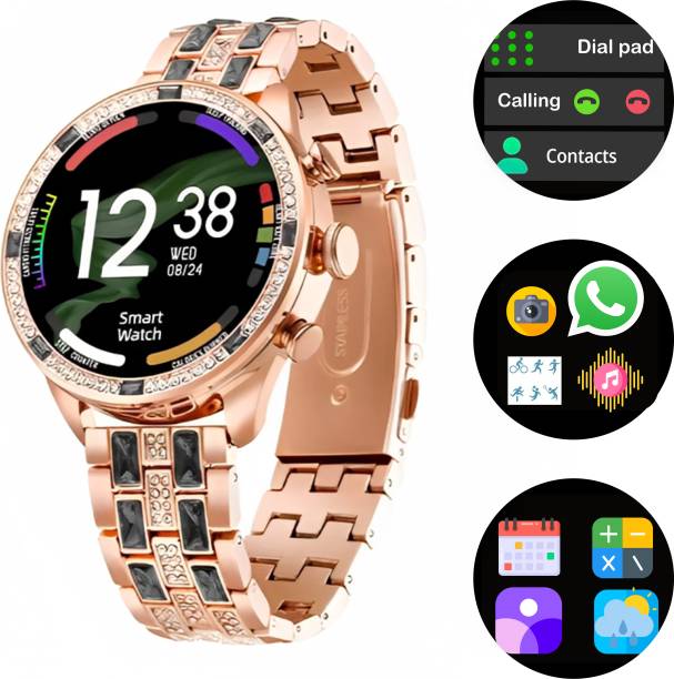 WTG Gen 12 Smartwatch 1.75" AMOLED Display BT Calling & Specially Design for Girls Smartwatch