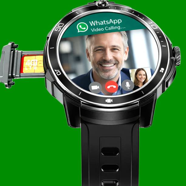 Safal Kisan Android 5G/4G Smart Watch Support Facebook/GPS/WhatsApp/YouTube/Bluetooth/Wi-Fi Smartwatch