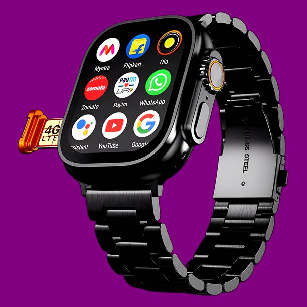 COMPUTER WIZARDS Android 5G/4G Smart Watch Support GPS/WhatsApp/YouTube/Bluetooth/Wi-Fi/Facebook Smartwatch