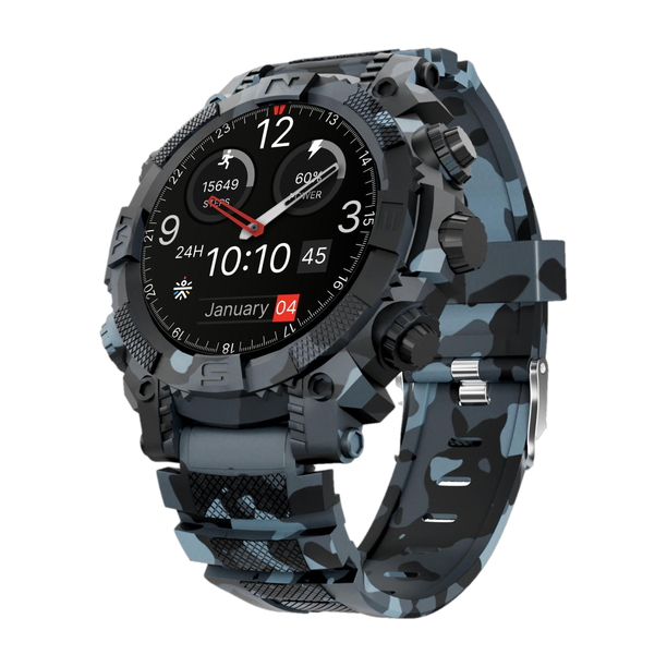 Cult Built-in Turbo Track GPS, Rugged,1.39" HD Display, Strava, BT calling Smartwatch