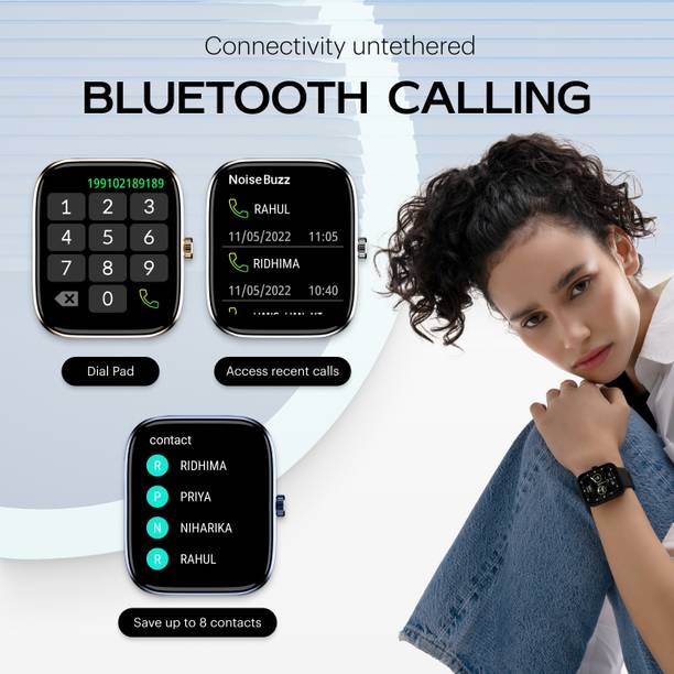 Noise Thrive 1.85” Display with Bluetooth Calling, Music Playback & Voice Assistance Smartwatch