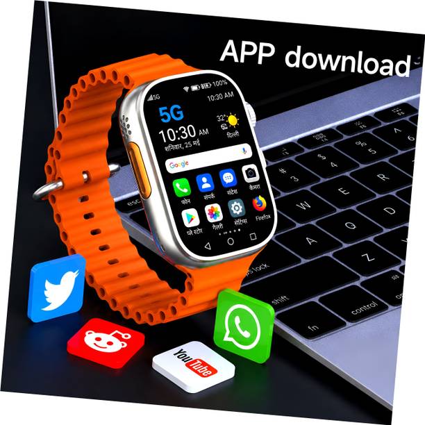 WALLVIEW TECH Android Smartwatch with 5G, Facebook and PhonePe Ready Smartwatch