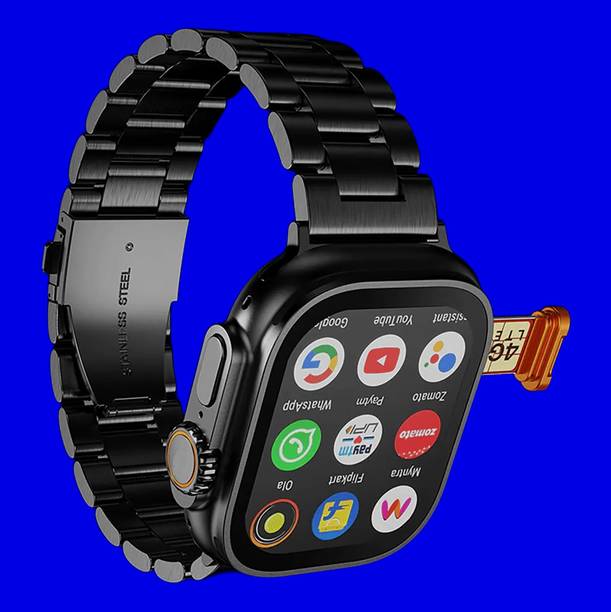 Hayyo 5G/4G Android Smart Watch Support WhatsApp/GPS/YouTube/Bluetooth/Wi-Fi/Facebook Smartwatch