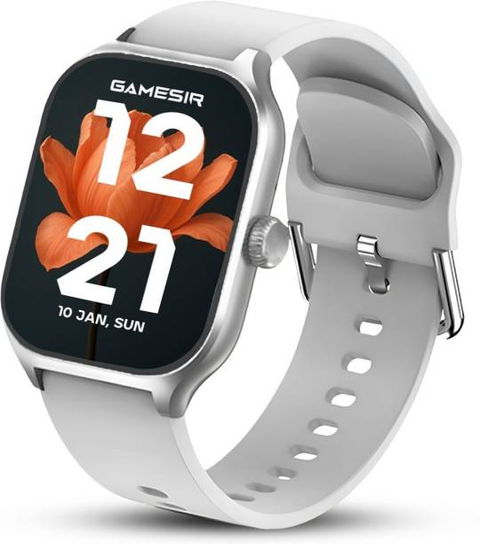 GameSir 2.01 AMOLED Display, Smart Health Monitoring, Fitness, 100+ Sports Mode Smartwatch