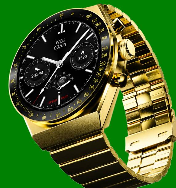 OLDY GOLDY COMPUTERS Elegant AMOLED Smartwatch Bluetooth Calling Health Tracking IP68 Smartwatch