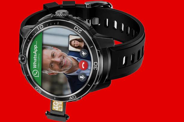 Safal Kisan Android 5G Smartwatch SIM UPI Payments Support UPI WhatsApp Support Smartwatch