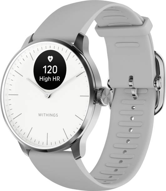 Withings ScanWatch Light 24/7 Heart Monitor, Activity T...