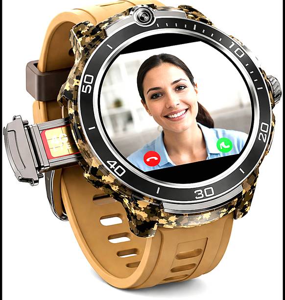 Safal Kisan Android 4G LTE Smart Watch Support YouTube/Bluetooth/Wi-Fi/Facebook/GPS/WhatsApp Smartwatch
