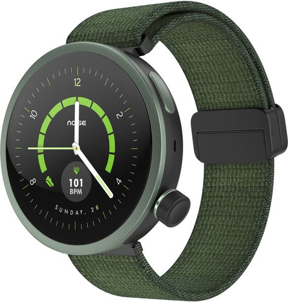 Noise Alt Watch 1, 1.32 AMOLED Display, Built-in GPS, AI Suite, Functional Crown Smartwatch