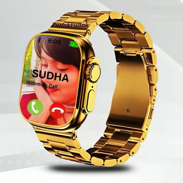 PunnkFunnk S9 Model with Bluetooth Calling Smartwatch with Fitness Health Sports Music Smartwatch