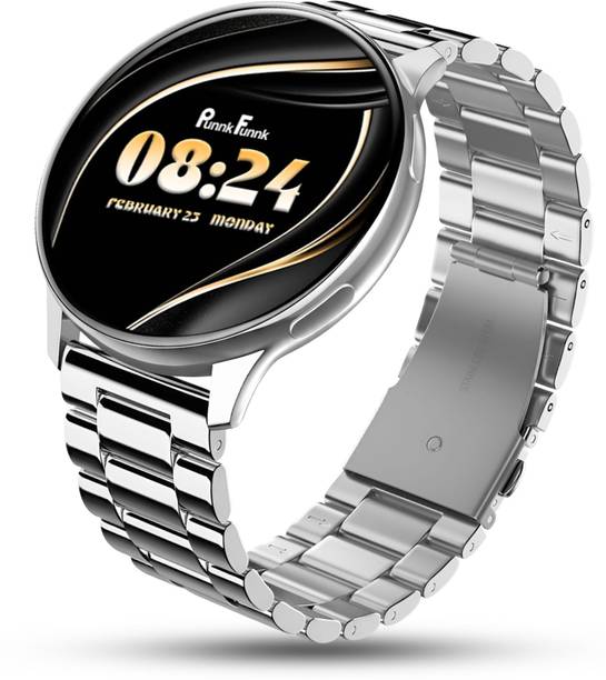 PunnkFunnk Active 2 " 1.49 Amoled Display, BT Calling, Music, Fitness, Game, Notification Smartwatch