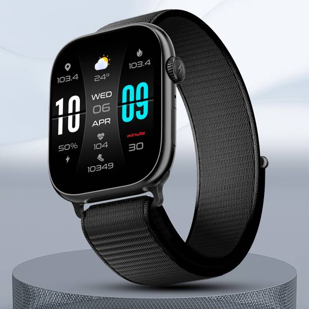 Fire-Boltt Ring X 2.01inch HD | Always-On Display | Metal Body Design | Wireless Charging Smartwatch