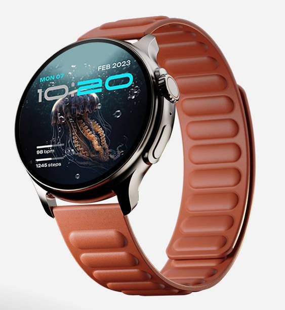 GOBOULT Crown R Pro 2 1.43''HD AMOLED Display, BT Calling, Zinc Alloy Frame Smartwatch