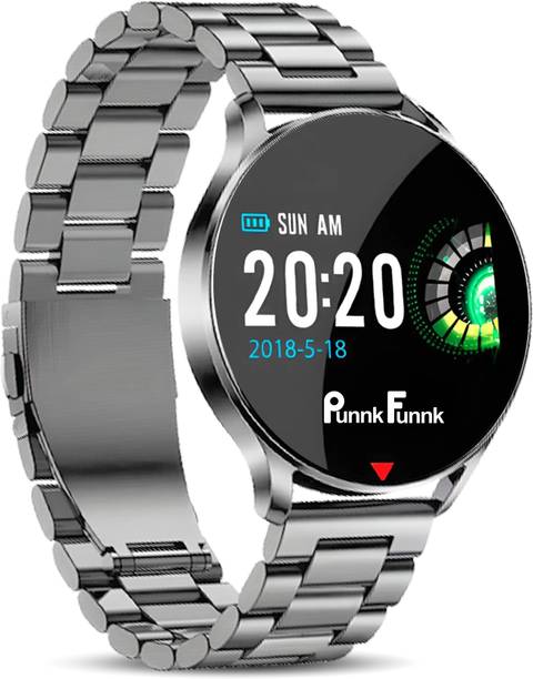 PunnkFunnk EVO VISTA 1.39" AMOLED Display, Fitness, Health Monitoring, Music & Notification Smartwatch