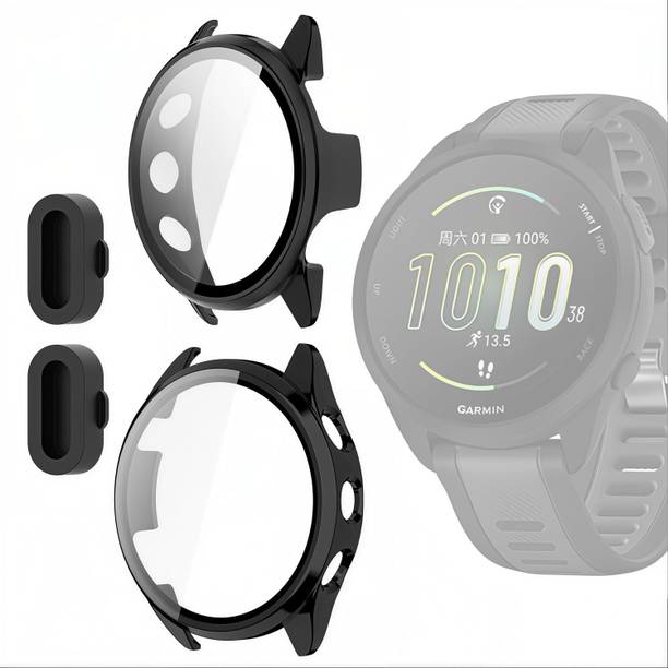 PALAY Smartwatch Protector Case for Garmin Forerunner 165 Full Coverage Shield Smartwatch