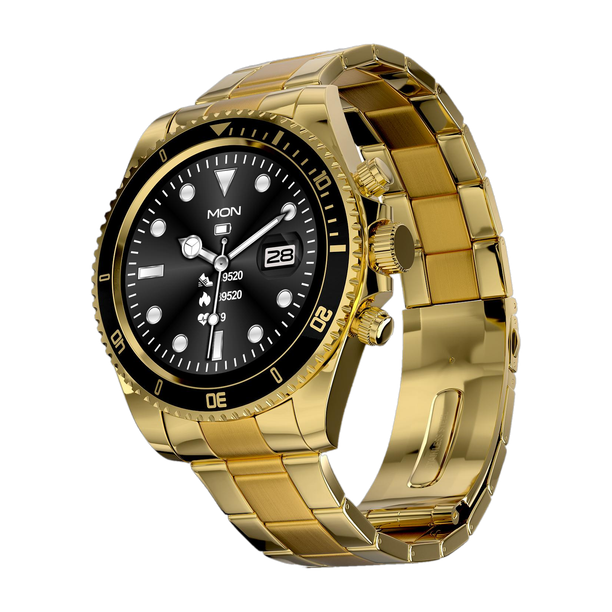 Fire-Boltt Astra Luxury Stainless Steel Smart Watch, Bluetooth Calling with 1.28 Display Smartwatch