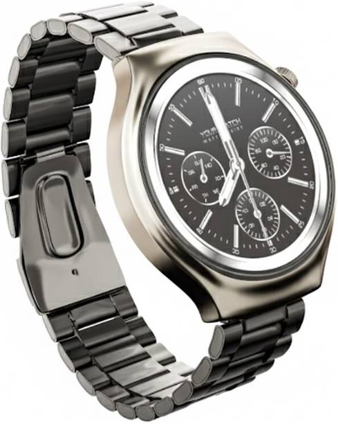Ubon BOSS Pro Smartwatch 1.43 Display, BT Calling, Metal Strap, 20-Day Battery Life Smartwatch