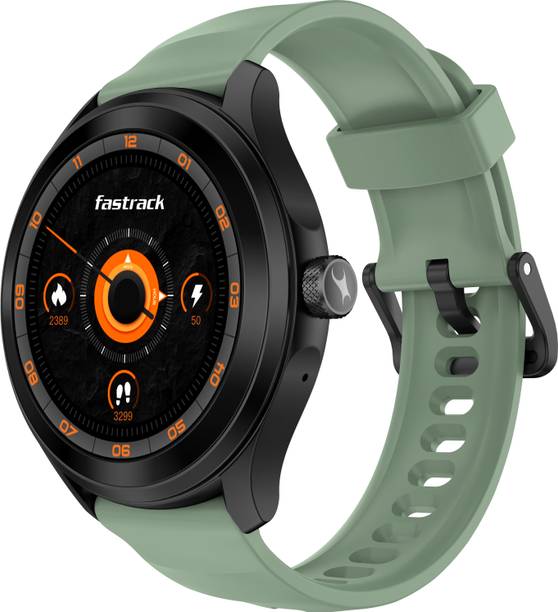 Fastrack VOX Pro,1.38inch TFT Display,Offline Voice Commands,24x7 HRM,BT Calling Smartwatch