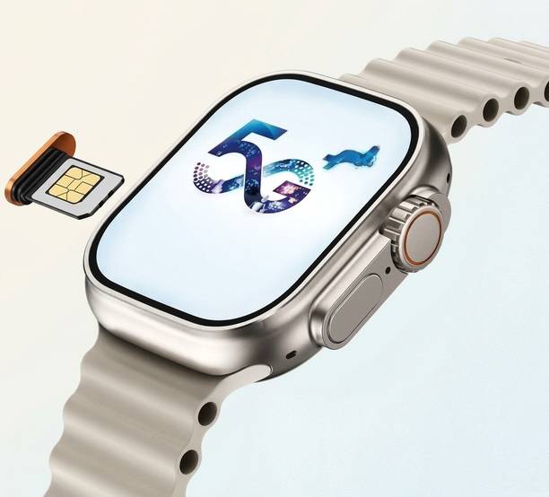 SEHUB Rotating Camera | WS10 Ultra 3+1 Premium 5G Smart Watch 8 GB RAM+128 GB Storage Smartwatch
