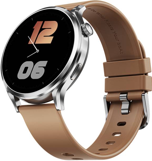 boAt Lunar Discovery Pro, 1.39"Display, Premium Metal Build, Round Dial, BT Calling Smartwatch