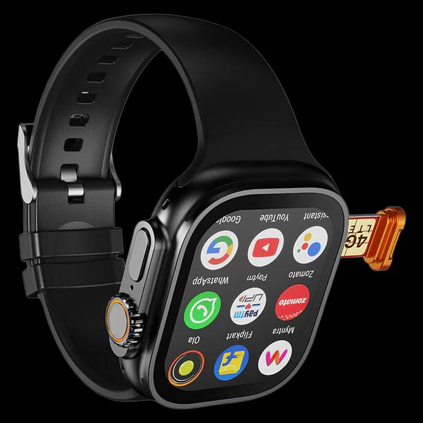 Hayyo Android 5G/4G Smart Watch Support GPS/Facebook/Wi-Fi/Bluetooth/YouTube/WhatsApp Smartwatch