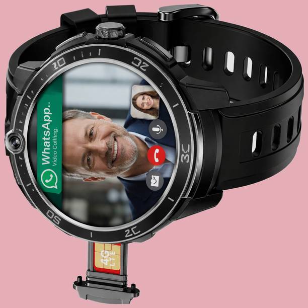 Safal Kisan 5G Smartwatch 4G LTE SIM UPI WhatsApp Support UPI Payments Support 2MP Camera Smartwatch