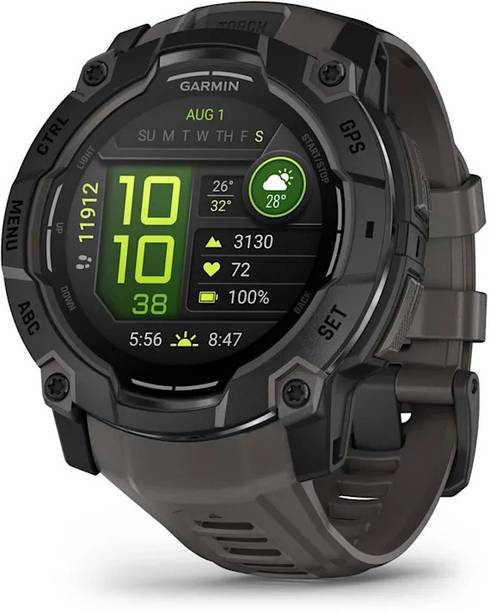 GARMIN Instinct 3,50Mm,Amoled,Black Bezel With Charcoal...