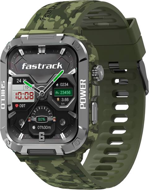 Fastrack Revoltt Vigor 1.91 Super HD Display|700 Nits|Functional Crown|BT Calling|Rugged Smartwatch