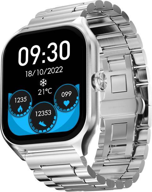 Fire-Boltt Stellaris Luxury Steel Watch 1.78 AMOLED Always-on Display with 123 Sports Mode Smartwatch